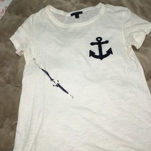 Adorable J. Crew nautical-theme top.